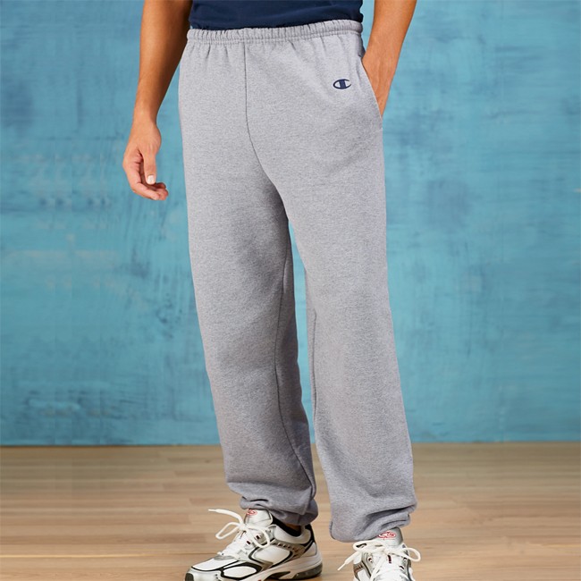 champion grey sweatpants men