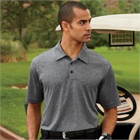 Adidas Golf ClimaLite Heather Polo Shirt