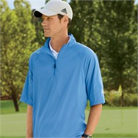 Adidas Golf ClimaProof Short-Sleeve Wind Shirt