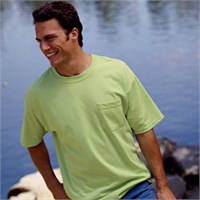 Anvil Basic Cotton Pocket T-Shirt