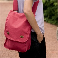 Authentic Pigment Pigment-Dyed Canvas Field Bag