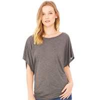 Bella Ladies' Flowy Draped Dolman T-Shirt