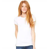 Bella Ladies' Baby Rib Crew Neck Tee