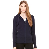 Bella French Terry Full-Zip Hooded Sweatshirt