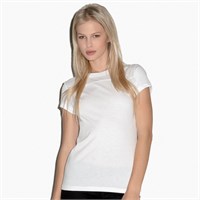 Bella Ladies Short-Sleeve Jersey Yoke T-Shirt