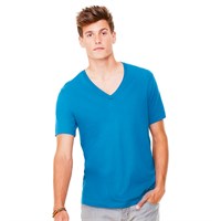 Canvas Unisex Deep V-Neck T-Shirt