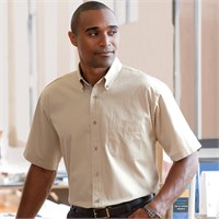 Chestnut Hill Short-Sleeve Twill Shirt