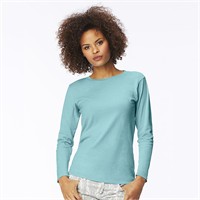 Comfort Colors Ladies' Garment-Dyed Long-Sleeve T-Shirt