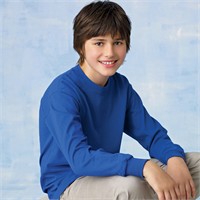 Hanes Youth Tagless ComfortSoft Long-Sleeve T-Shirt
