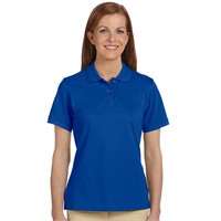Harriton Ladies Cotton Pique Polo Shirt