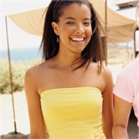Hyp South Beach Cotton Strapless Tee