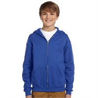 Jerzees Youth Full-Zip Hooded Sweatshirt