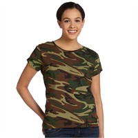 Code V Ladies' Camouflage T-Shirt