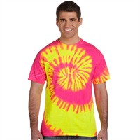 Tie-Dye 100% Cotton Tie-Dyed T-Shirt