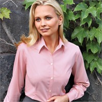 Van Heusen Ladies' Solid Silky Poplin