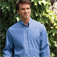 Van Heusen Solid Silky Poplin