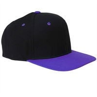 Yupoong 6-Panel Structured Flat Visor Cap